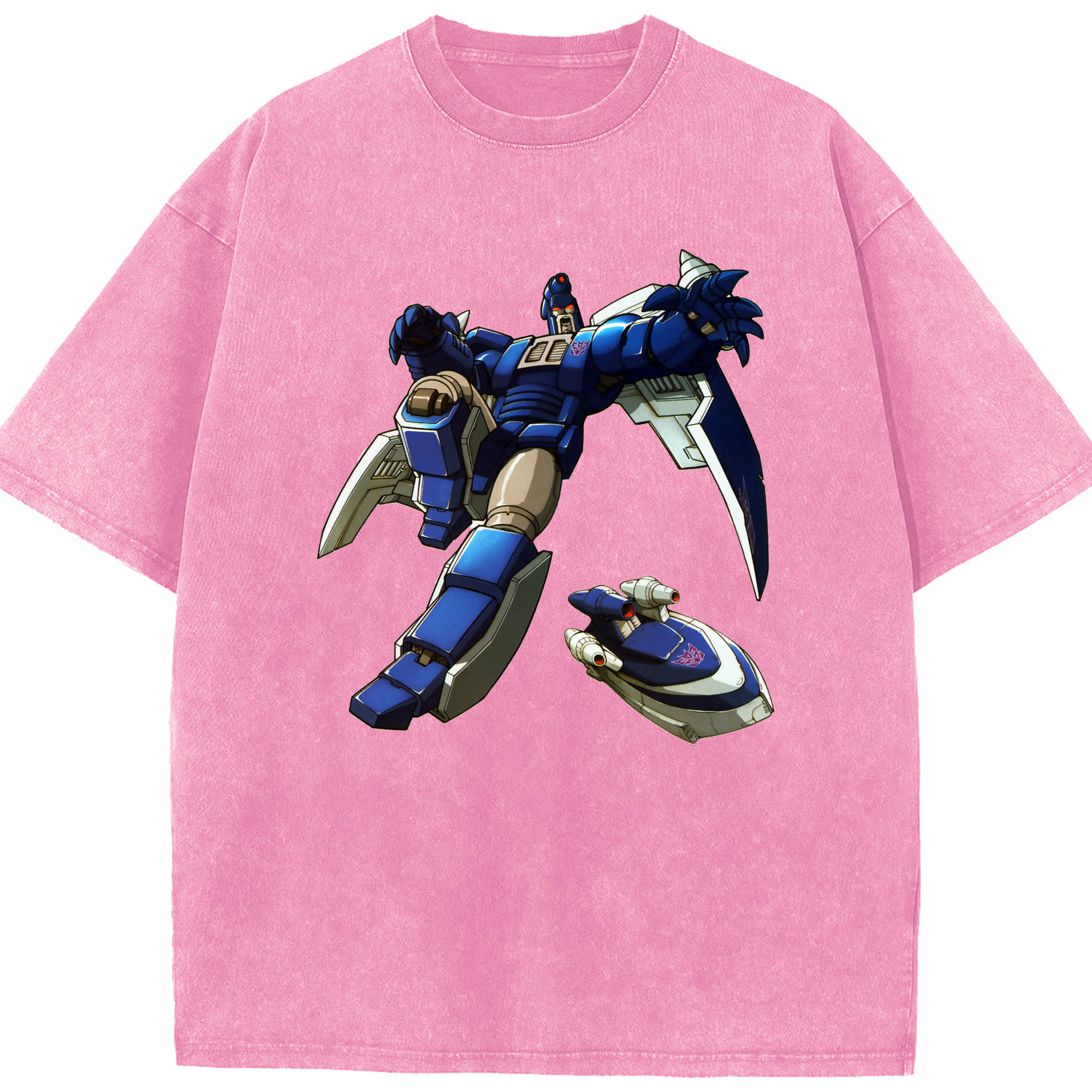 （画像用）  綿100% ヴィンテージ風 半袖Tシャツ（フロントプリント）